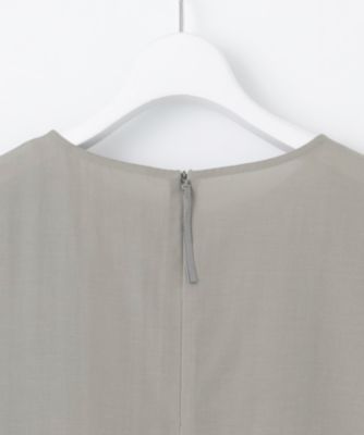 自由区(ジユウク)の【洗える】ソフトリネンペプラム ブラウス通販