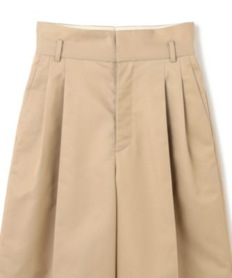 uncrave(アンクレイヴ)のチノギャバジン ワイドトラウザー通販