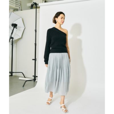 美品◎ウィムガゼット【THE PAUSE】シャイニープリーツスカート THE PAUSE】シャイニープリーツスカート | Whim Gazette(ウィム