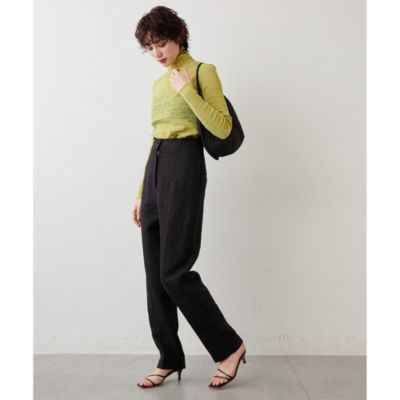 Whim Gazette(ウィム ガゼット)のヘビーリネンハイウエスト