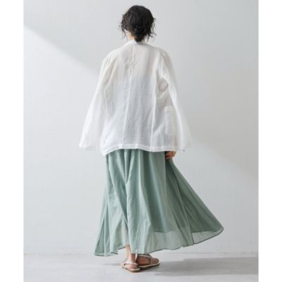 Whim Gazette(ウィム ガゼット)のコットンシフォン草木染め