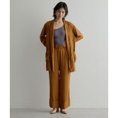 ウィムガゼット【長谷川京子さんコラボ】パイピングパンツ Whim Gazette(ウィム ガゼット)の【長谷川京子さんコラボ
