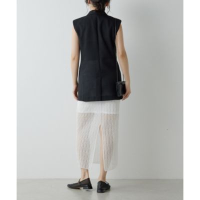 極美品✨Whim Gazette テーラードジレ 2024 Whim Gazette(ウィム ガゼット)のテーラードジレ通販 | 集英社