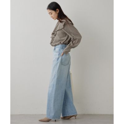 Whim Gazette(ウィム ガゼット)のワイドレッグデニムパンツ通販