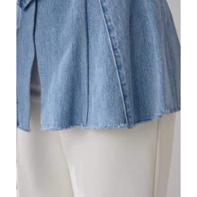 Whim Gazette(ウィム ガゼット)の【Jeanie Blue】FLARE VEST通販
