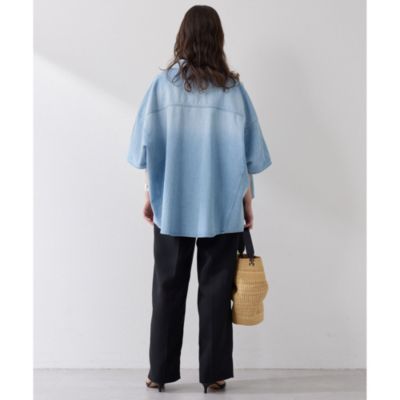 Whim Gazette(ウィム ガゼット)のDENIMドルマンシャツ通販