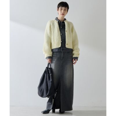 Whim Gazette(ウィム ガゼット)のハンドニットカーディガン通販