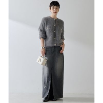 最終価格 新品タグ付 Whim Gazette ファーボタンジャケット ブラウン 最終価格 新品タグ付 Whim Gazette ファーボタンジャケット ブラウン