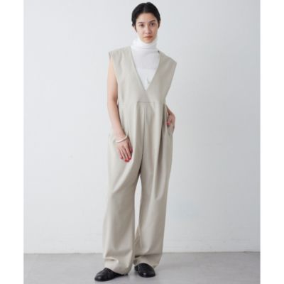 Whim Gazette(ウィム ガゼット)の【THE PAUSE】ドレープジャンプスーツ