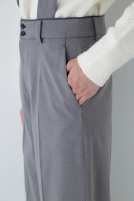 human woman(ヒューマン ウーマン)の◇ストレッチツイル吊り付きパンツ