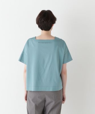 human woman / ヒューマンウーマン 【汗ジミ軽減】バック刺繍ロゴプルオーバー 汗ジミ軽減】バック刺繍ロゴプルオーバー | human woman