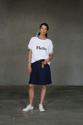MADISONBLUE(マディソンブルー)のHELLO SWEAT S/S URAKE通販 MADISONBLUE(マディソンブルー)のHELLO SWEAT S/S URAKE通販