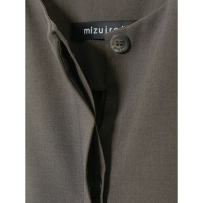 mizuiro ind(ミズイロインド)のフロントフライコクーンジレ通販