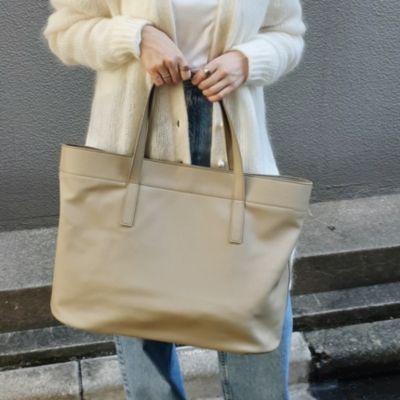 M7days SABOTEN トートバッグ ベージュ 収納袋付き M7days(エムセブンデイズ)のSABOTENトートバッグ通販 | 集英社