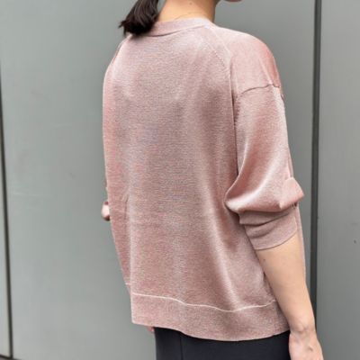 suadeoスアデオ★ラメニットカーディガン×リブタンクセット suadeo(スアデオ)のラメニットカーディガン×リブタンクセット