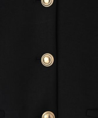 marjour(マージュール)のBONDING GOLD BUTTON JACKET通販