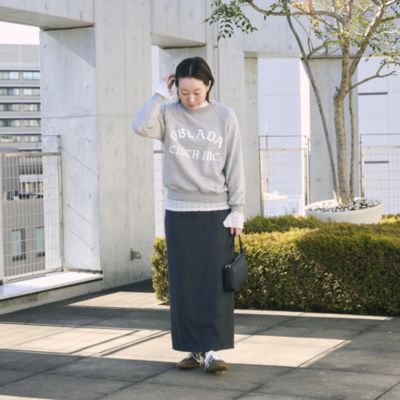 Oblada(オブラダ)のOBLADA CINCH LOGO SWEAT通販 | 集英社HAPPY PLUS STORE