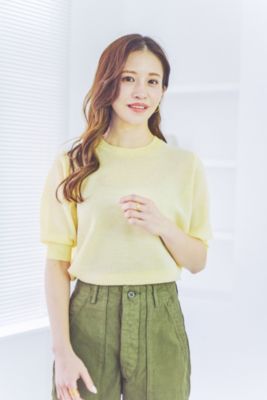 SLOANE(スローン)の【高山都さんセレクト】シアー半袖クルー