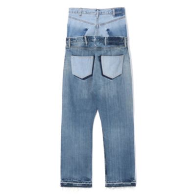 いくら◆QUIITO◆W WAIST DENIM PT デニムパンツ 36 QUIITO キイト ダブルウエスト デニムパンツ レディース W WAIST