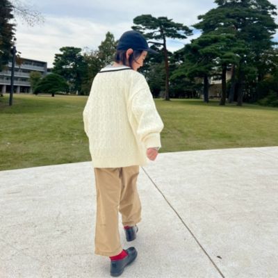 IENA ENFANT(イエナアンファン)の【洗える】エトワールケーブルニット