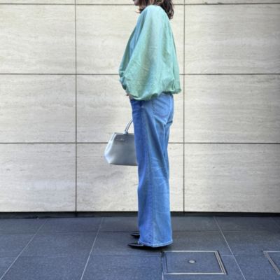 ＼大好評！／人気ブロガーbemiさん×HealthyDENIMMarisol別注『USED加工Pink Pepper』スタッフ身長別履き比べ！【40代ファッション】