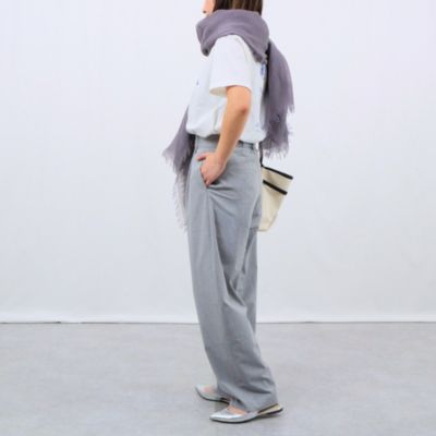 ASAUCE MELER(アソースメレ)のリネンモダールシルクメランジュソリッド