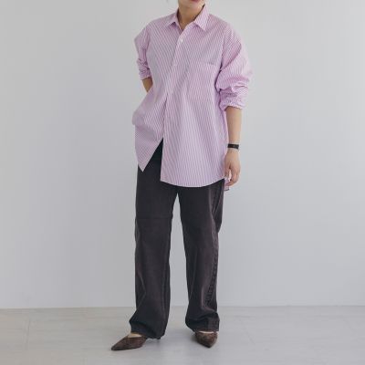 Oblada(オブラダ)のSTRIPE AUTHENTIC SHIRT通販 | 集英社HAPPY PLUS STORE