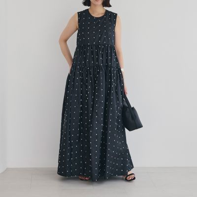 CLANE(クラネ)のドットティアードワンピース通販 | 集英社HAPPY PLUS STORE