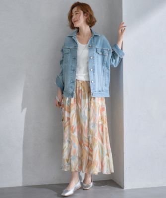 RED CARD TOKYO×23区】オーバーサイズ デニム ジャケット美品 23区 デニムジャケット gジャン 「再入荷/RED CARD TOKYO×23区