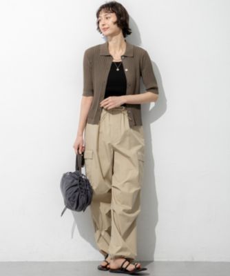 未開封新品　23区　コットンリブタンクトップ 23区(ニジュウサンク)の【CLASSY.掲載】コットンリブ タンクトップ通販