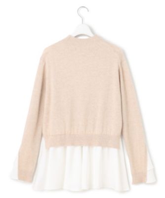 23区 L(ニジュウサンク エル)の【23区×Oggiコラボ】フレアサテンコンビ