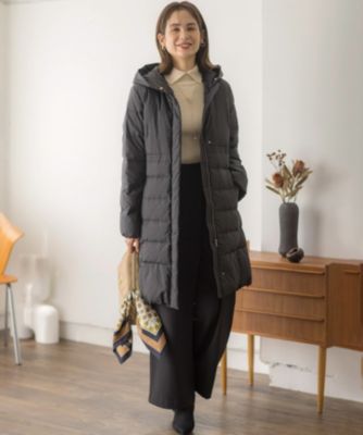 組曲(クミキョク)のライトタフタロングダウンコート通販 | 集英社HAPPY