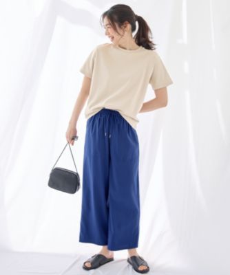 ANY(エニィ)の【新色追加/洗濯機可/ウエストゴム/接触冷感/UVケア/6色