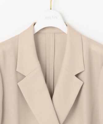 anySiS 【吸水速乾・洗える】シアーメッシュ ジャケット ANY SIS 【吸水速乾・洗える】シアーメッシュ ジャケット