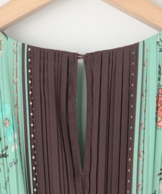 組曲(クミキョク)のスカーフパネルプリント ワンピース通販 | 集英社