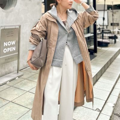 NOLLEY'S(ノーリーズ)の【撥水加工】フーテッド2WAYコート通販 NOLLEY'S(ノーリーズ)の【撥水加工】フーテッド2WAYコート通販
