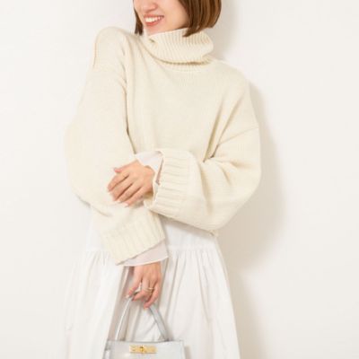 NOLLEY'S sophi(ノーリーズソフィー)のブライト紡毛サイドジップ