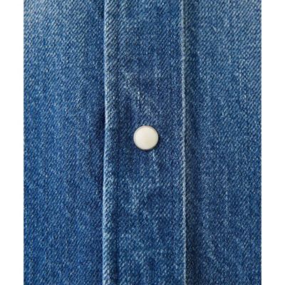 Whim Gazette(ウィム ガゼット)の《WEB限定》DENIMロングシャツ