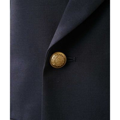 ウィムガゼット 紺ブレ テーラードジャケット ダブル 金釦 レオパード 総裏 秋 Whim Gazette(ウィム ガゼット)の紺ブレ通販 | 集英社HAPPY PLUS
