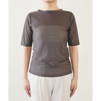Whim Gazette(ウィム ガゼット)の【THE PAUSE】シアーTシャツ