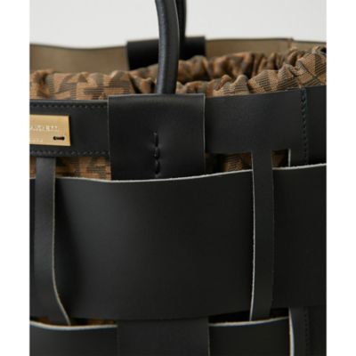 Whim Gazette(ウィム ガゼット)の【ZANCHETTI】WOVEN SHOPPER バッグ