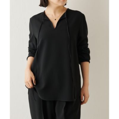 Whim Gazette(ウィム ガゼット)のダブルクロスプルオーバー通販