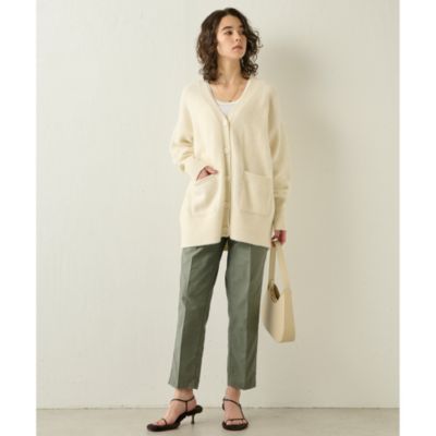 Whim Gazette(ウィム ガゼット)のフォックスウールロングカーディガン