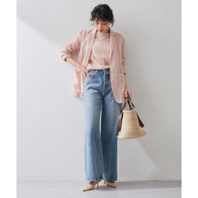 超美品◎ウィムガゼット シアーラミージャケット ホワイト Whim Gazette(ウィム ガゼット)の【一部店舗＆WEB限定カラーあり