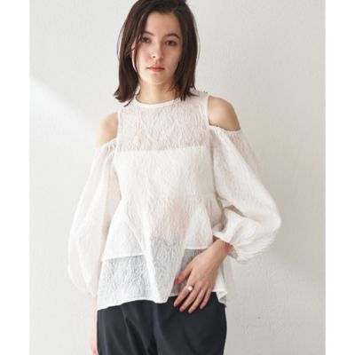 ウィムガゼット　ブラック フレアトップス s19_P18UHQ.jpg?$itemSlide$