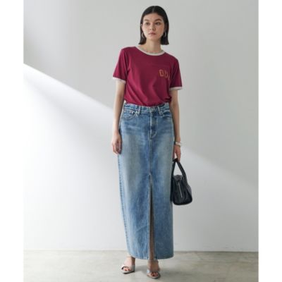 Whim Gazette(ウィム ガゼット)のコントラストトリムTシャツ通販