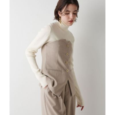 Whim Gazette(ウィム ガゼット)の平織ビスチェ通販 | 集英社HAPPY PLUS