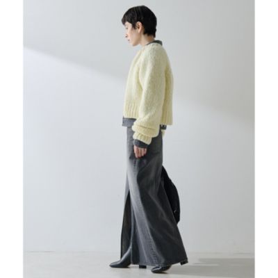 Whim Gazette(ウィム ガゼット)のハンドニットカーディガン通販