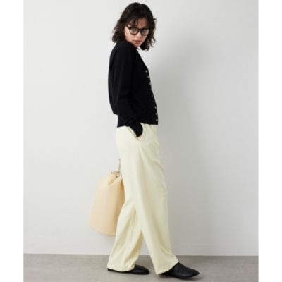 Whim Gazette(ウィム ガゼット)のカットジョーゼットパンツ通販