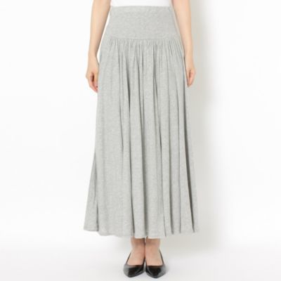 Three Dots スリードッツ のジャージーコレット ロングスカート通販 集英社happy Plus Store